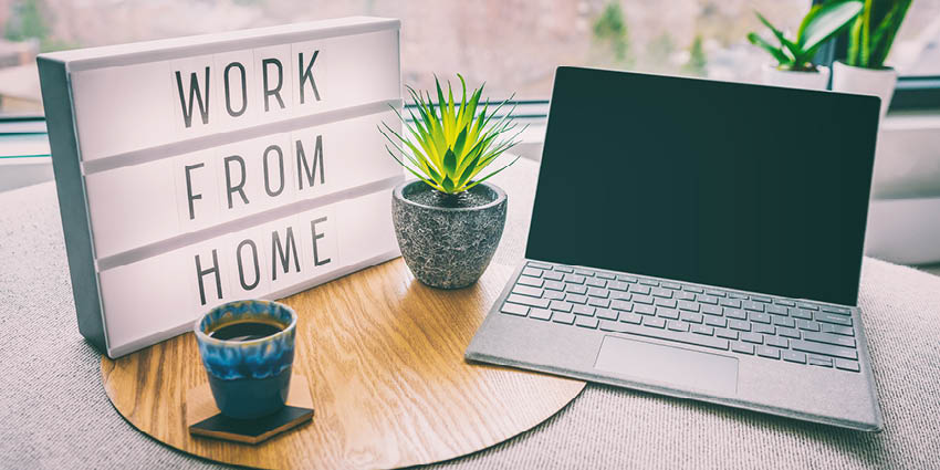 کار در منزل با اینترنت + چالش های دور کاری